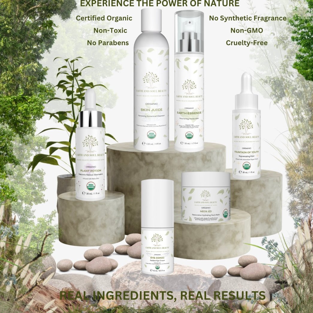 Nature's Nourish + Glow Organic Bundle (6 piece collection)