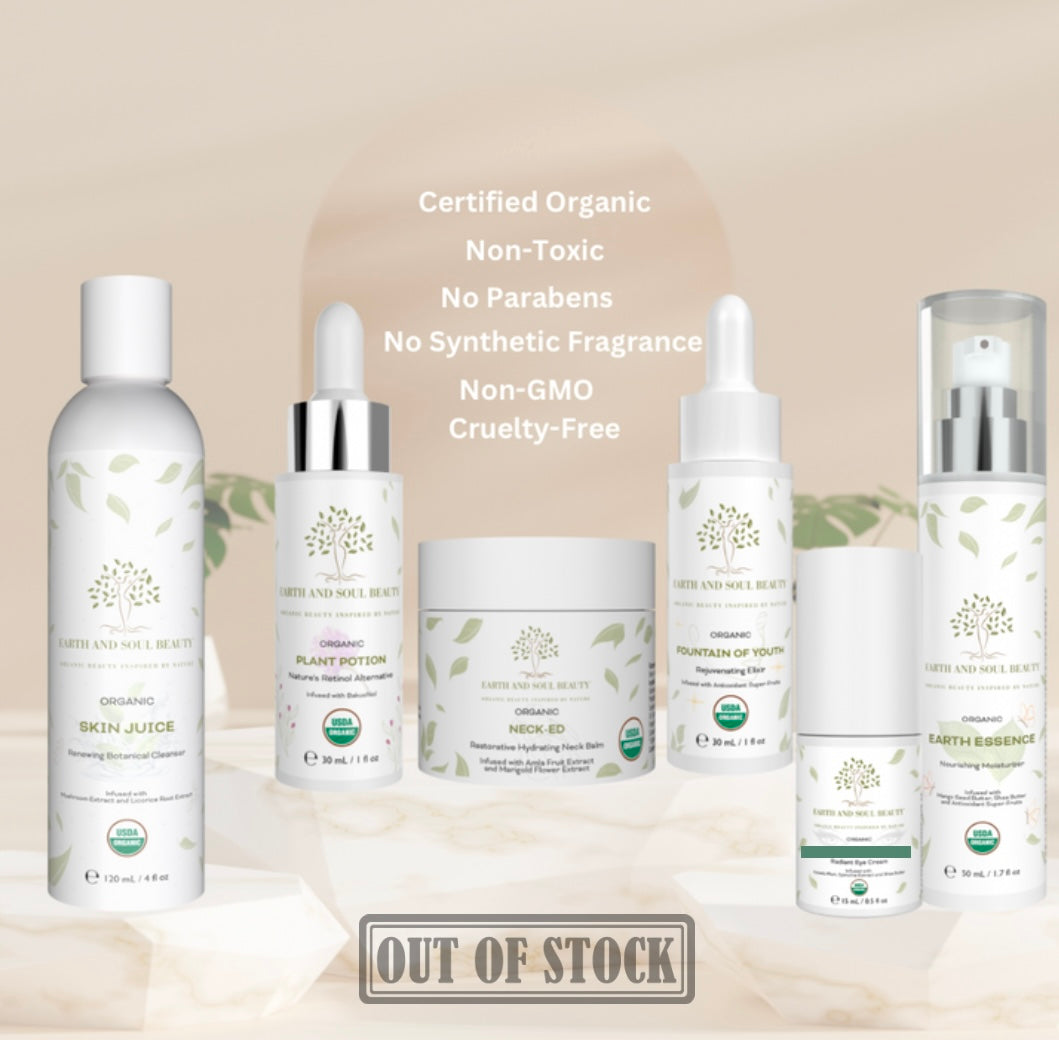 Nature's Nourish + Glow Organic Bundle (6 piece collection)