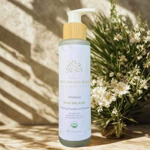 succulent skin wash SKIN SPLASH® Organic Renewing Botanical Cleanser